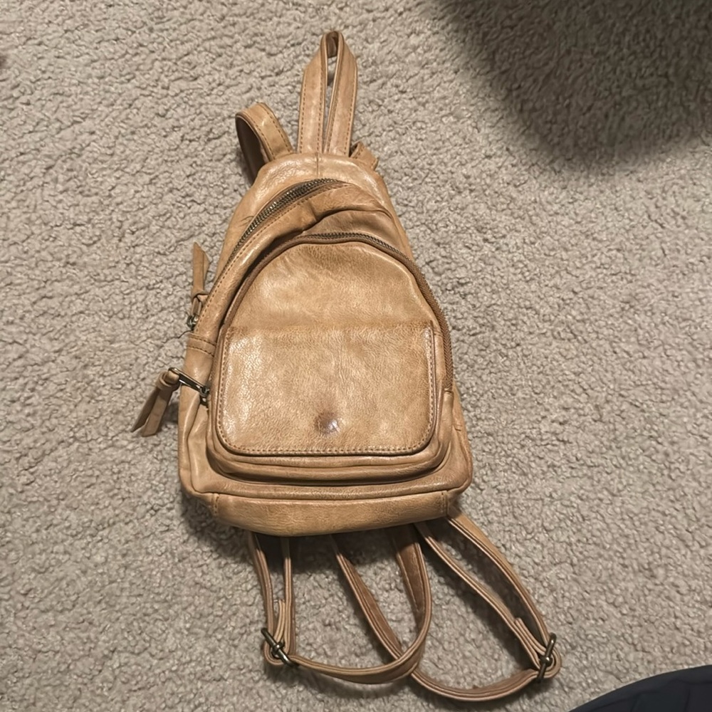 Small backpack purse
